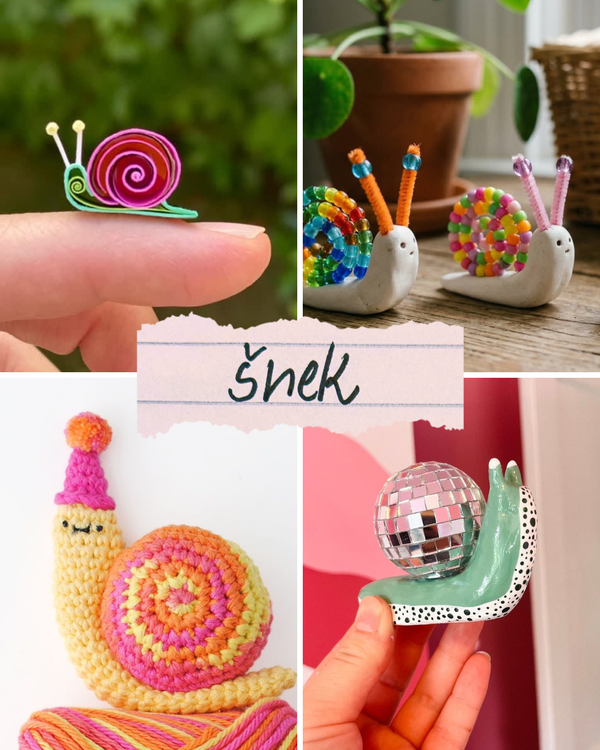 Náhled Pinterest nástěnky – Šnek DIY a tvoření