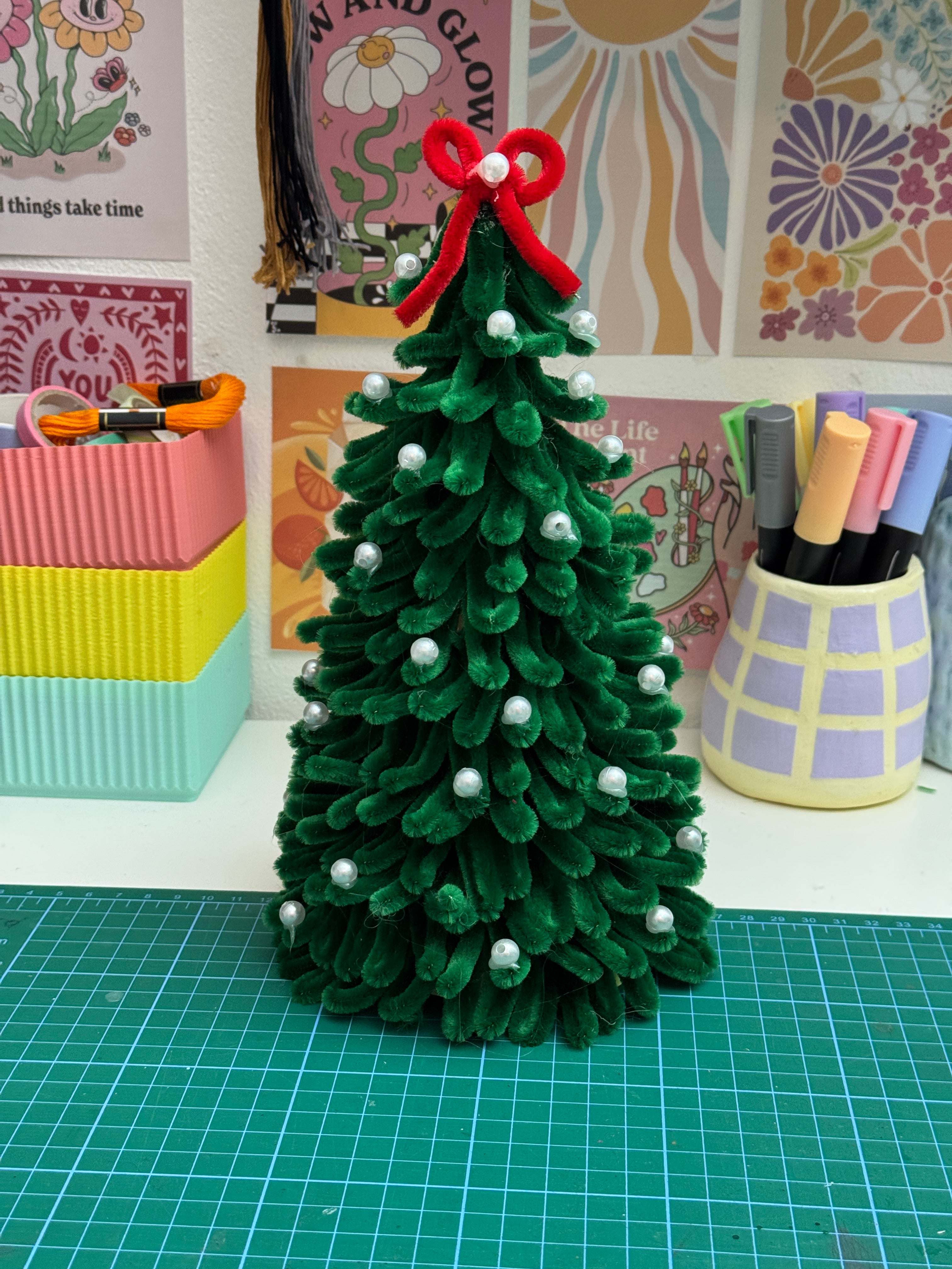 Chlupaté drátky na tvoření Ø6 mm délka cca 30 cm 20 ks