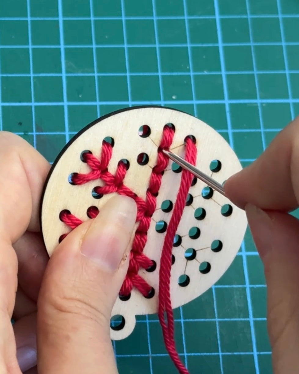 Vyšívací jehla tupá větší