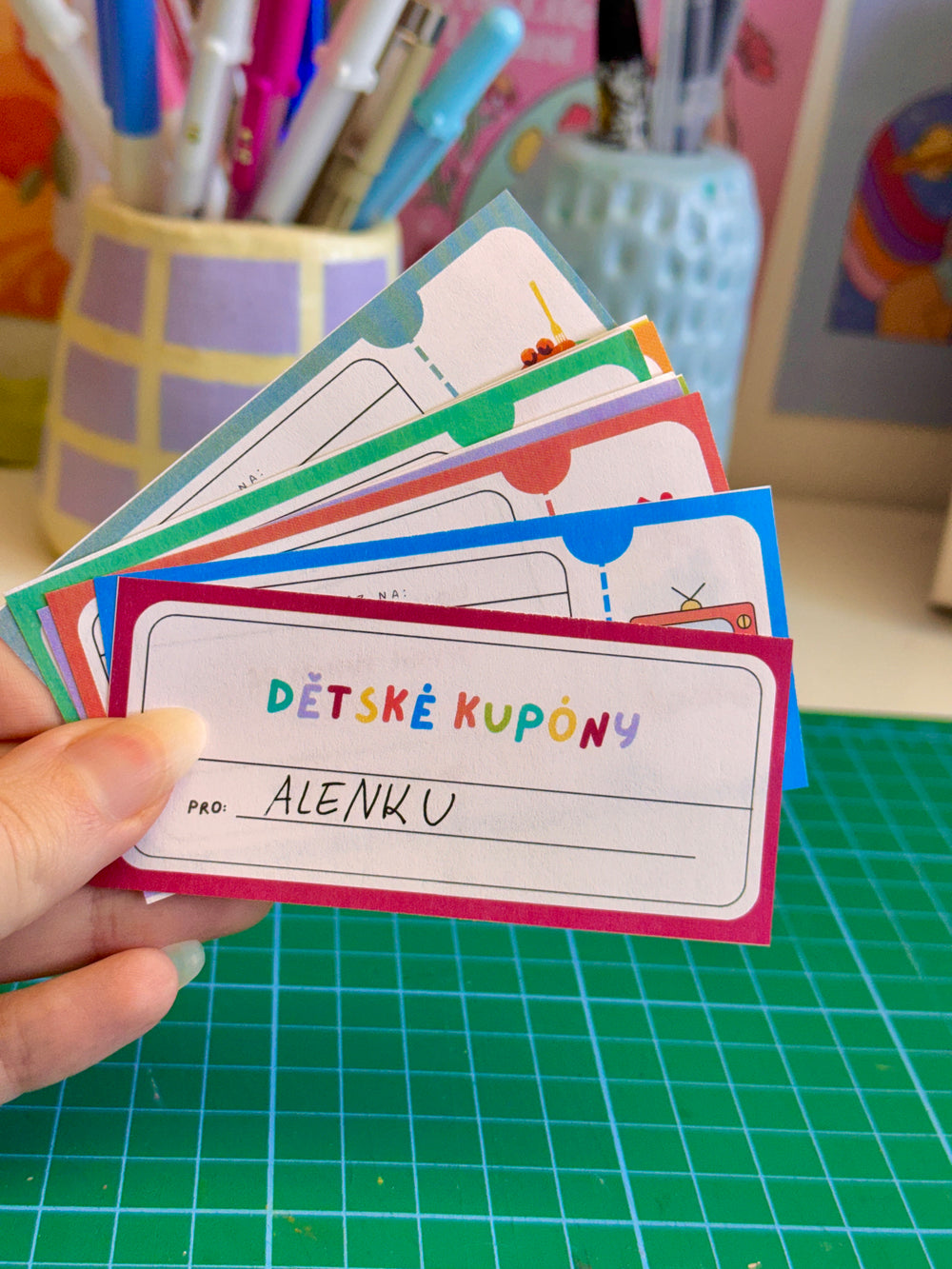 Dětské kupóny K TISKU