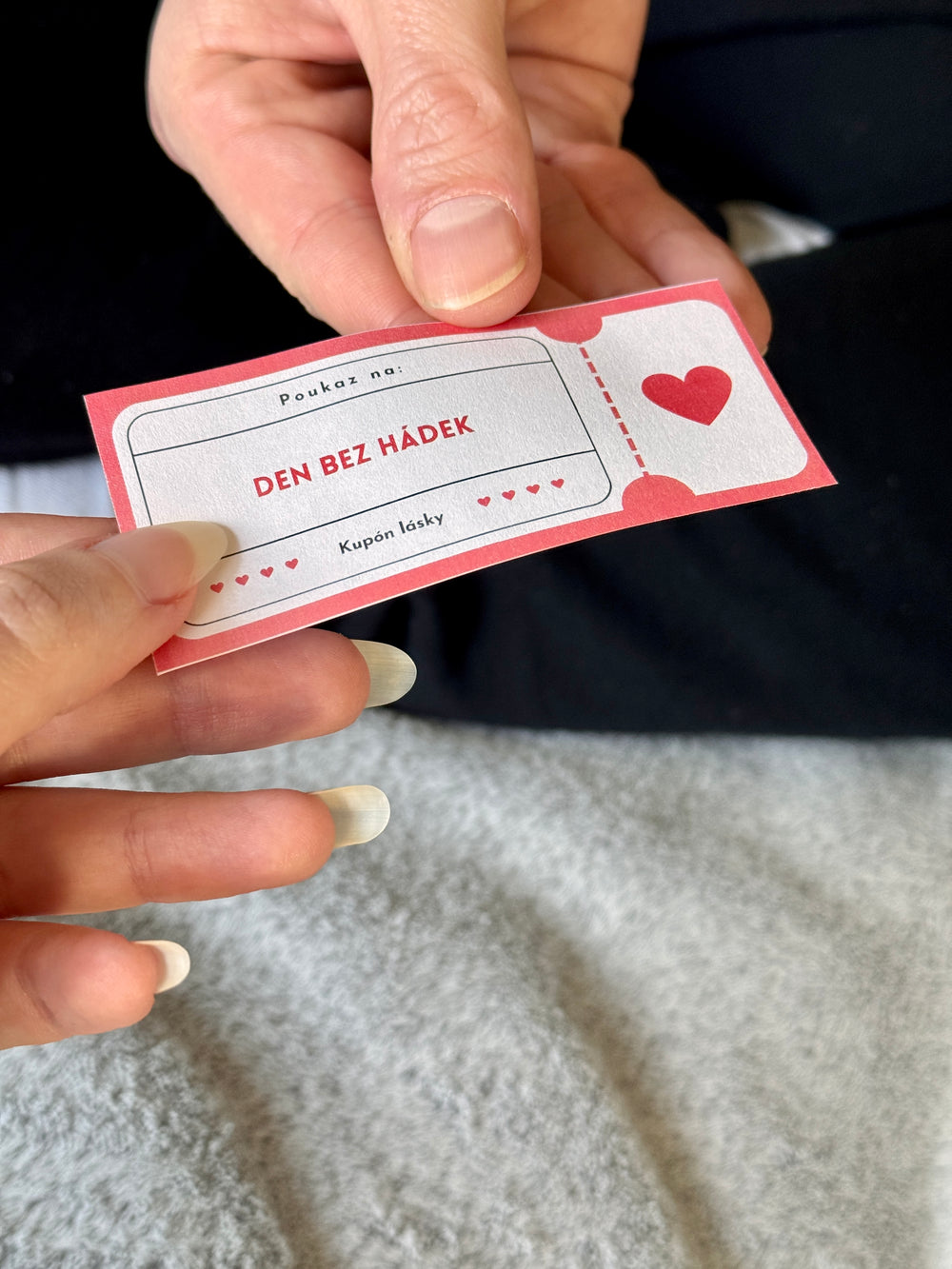 Kupóny lásky K TISKU