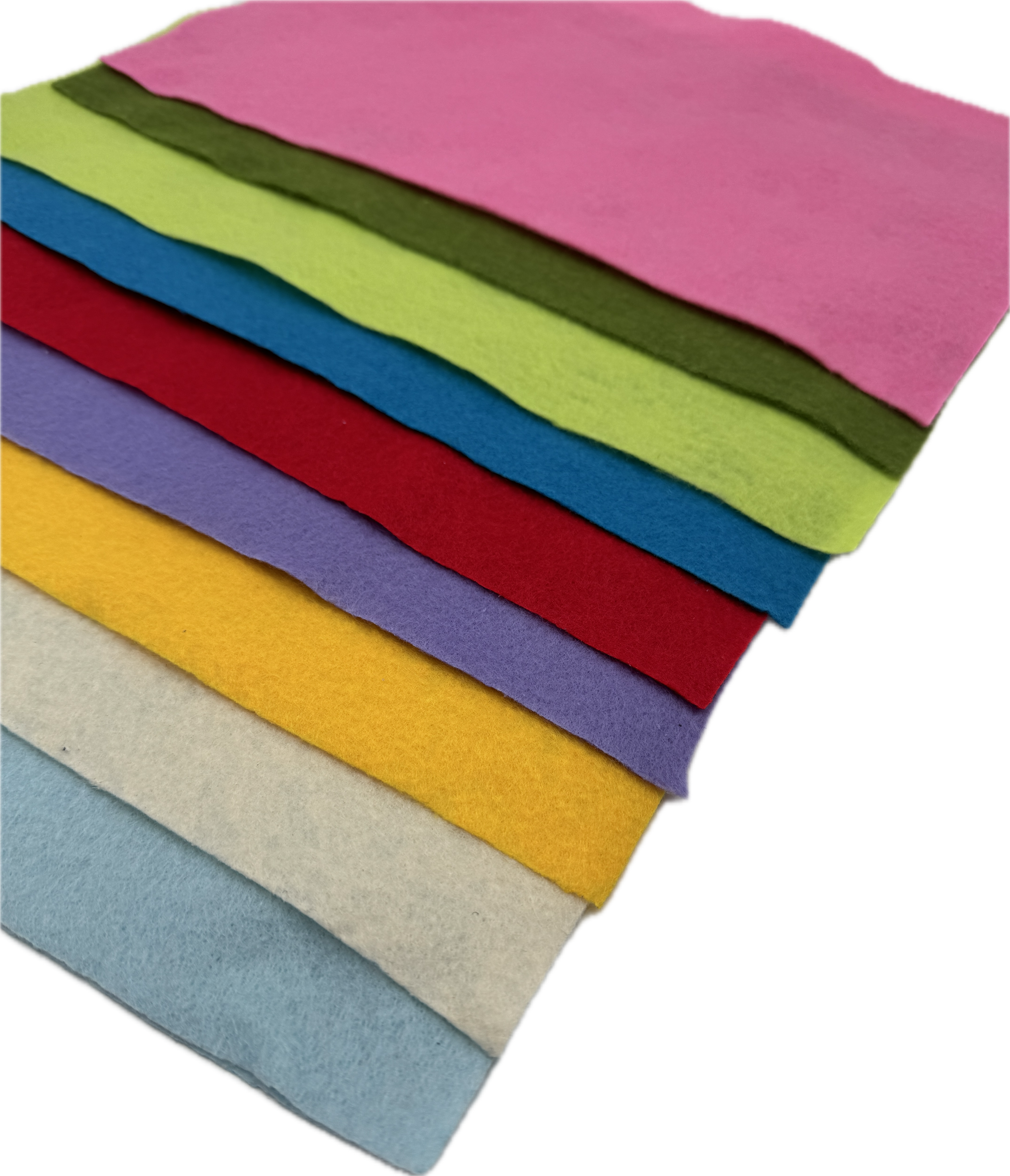 Látková dekorativní plsť / filc 20x30 cm