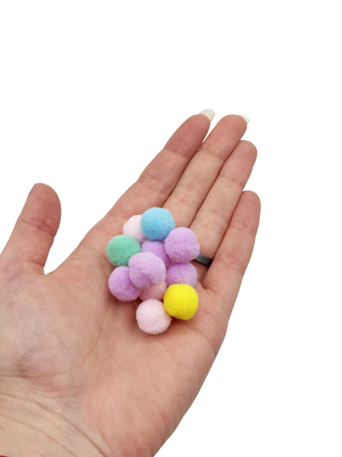 Bambulky pastelové 80 ks