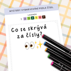 Mystery omalovánka K TISKU – 01