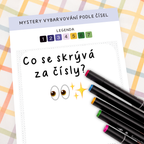 Mystery omalovánka K TISKU – 04