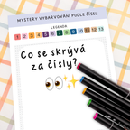 Mystery omalovánka K TISKU – 05