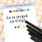 Mystery omalovánka K TISKU – 07
