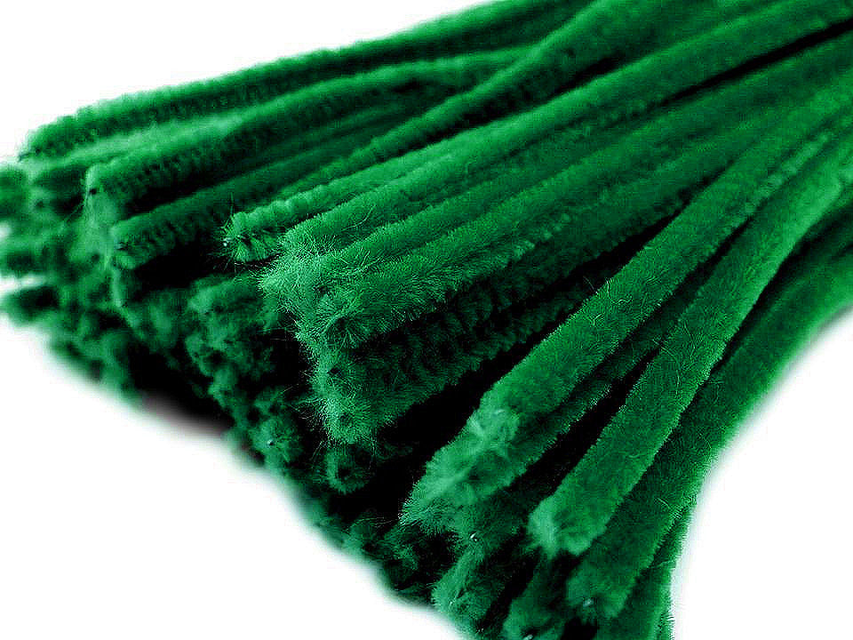 Chlupaté drátky na tvoření Ø6 mm délka cca 30 cm 20 ks