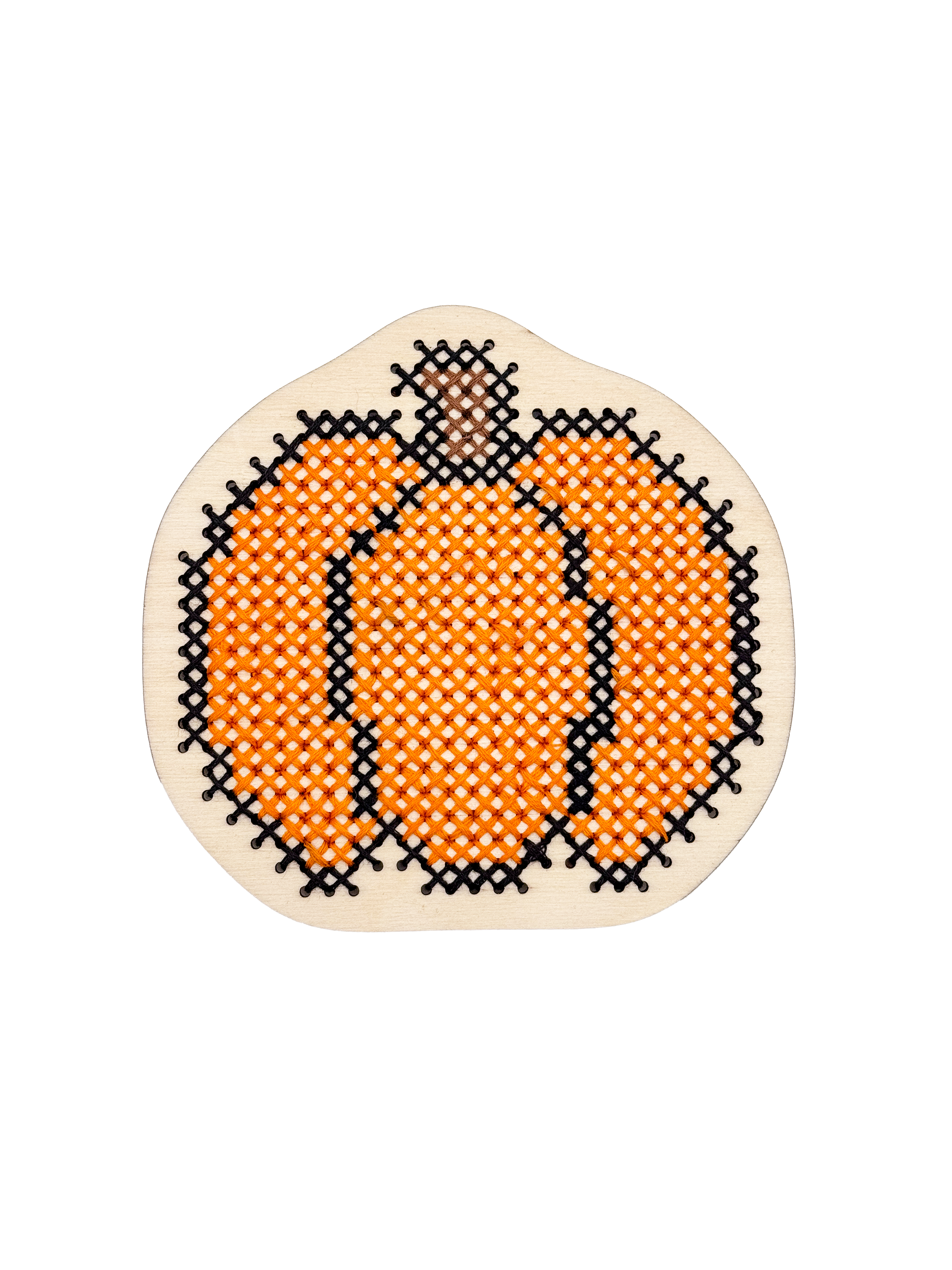 Dřevěná šablona na vyšívání – Dýně