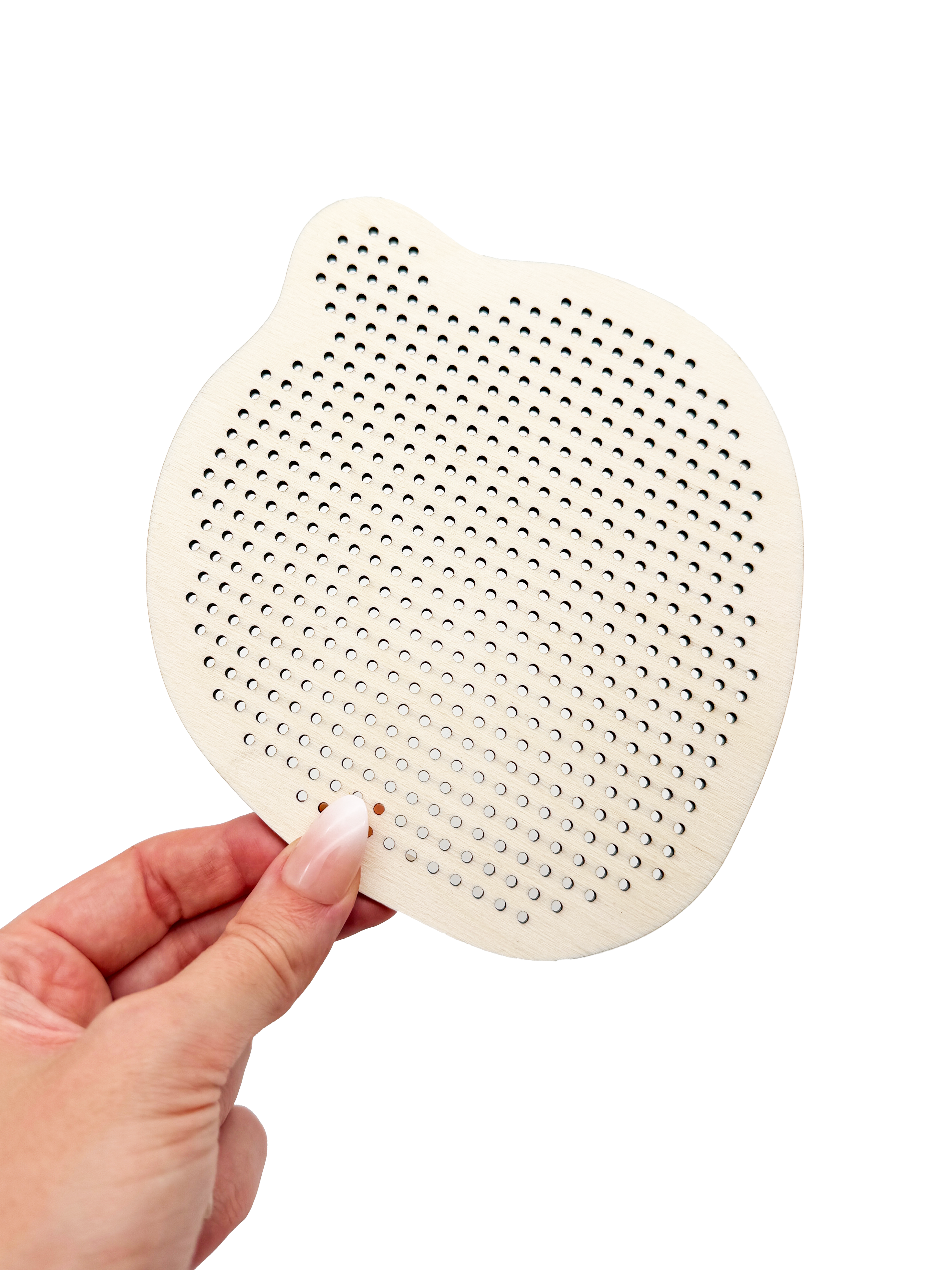 Dřevěná šablona na vyšívání – Jahoda