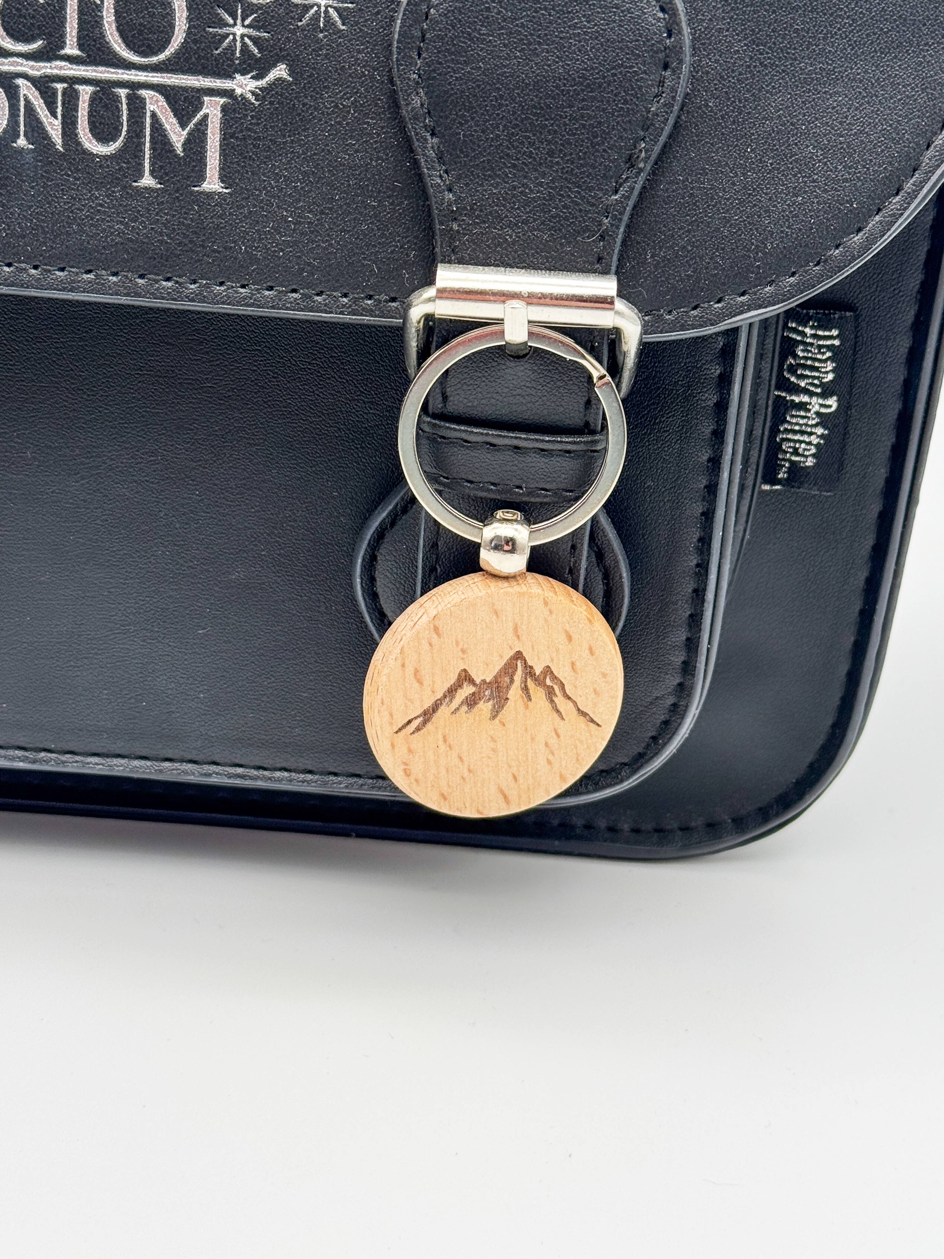 Dřevěná klíčenka – Hory