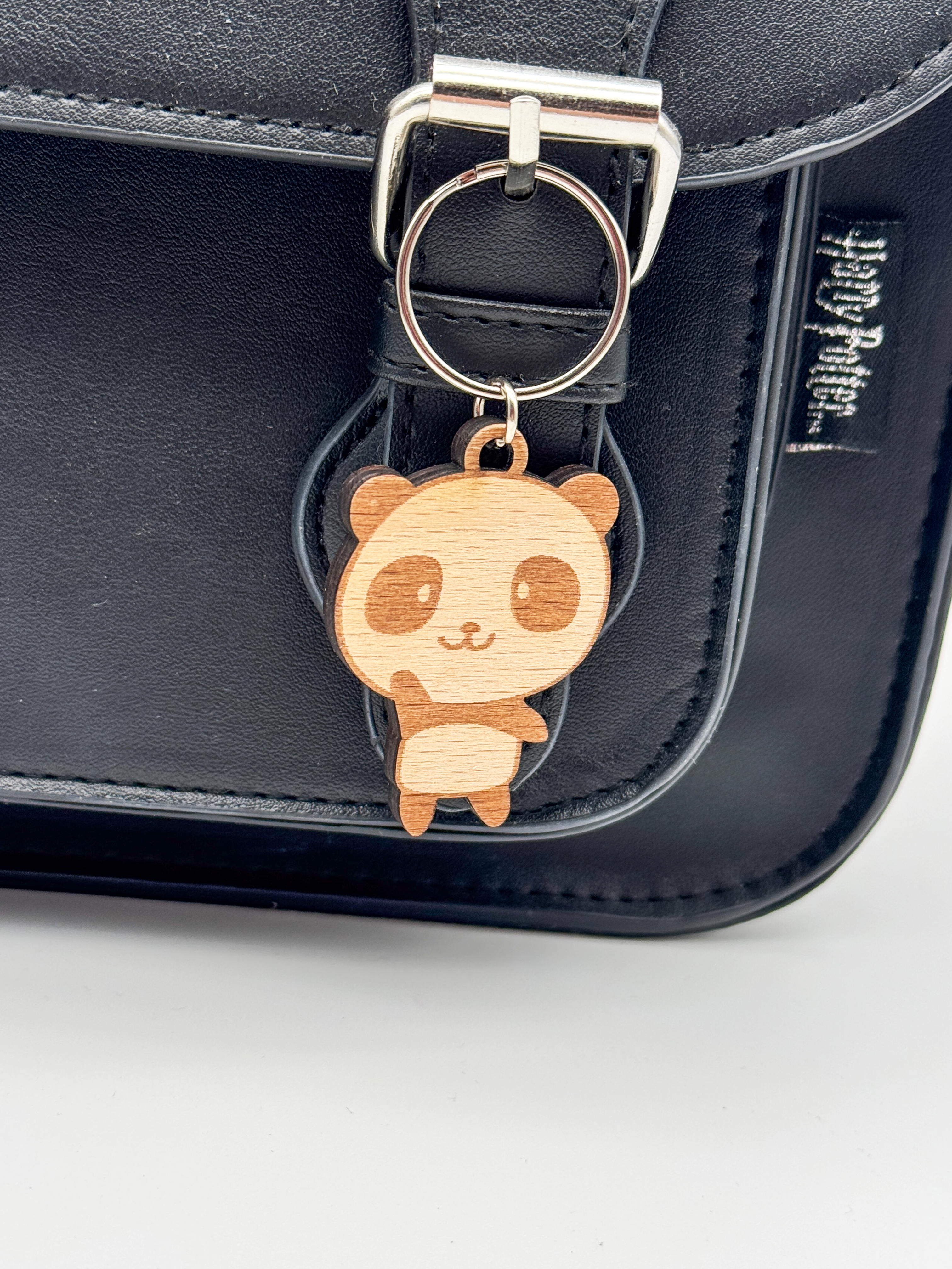 Dřevěná klíčenka – Panda