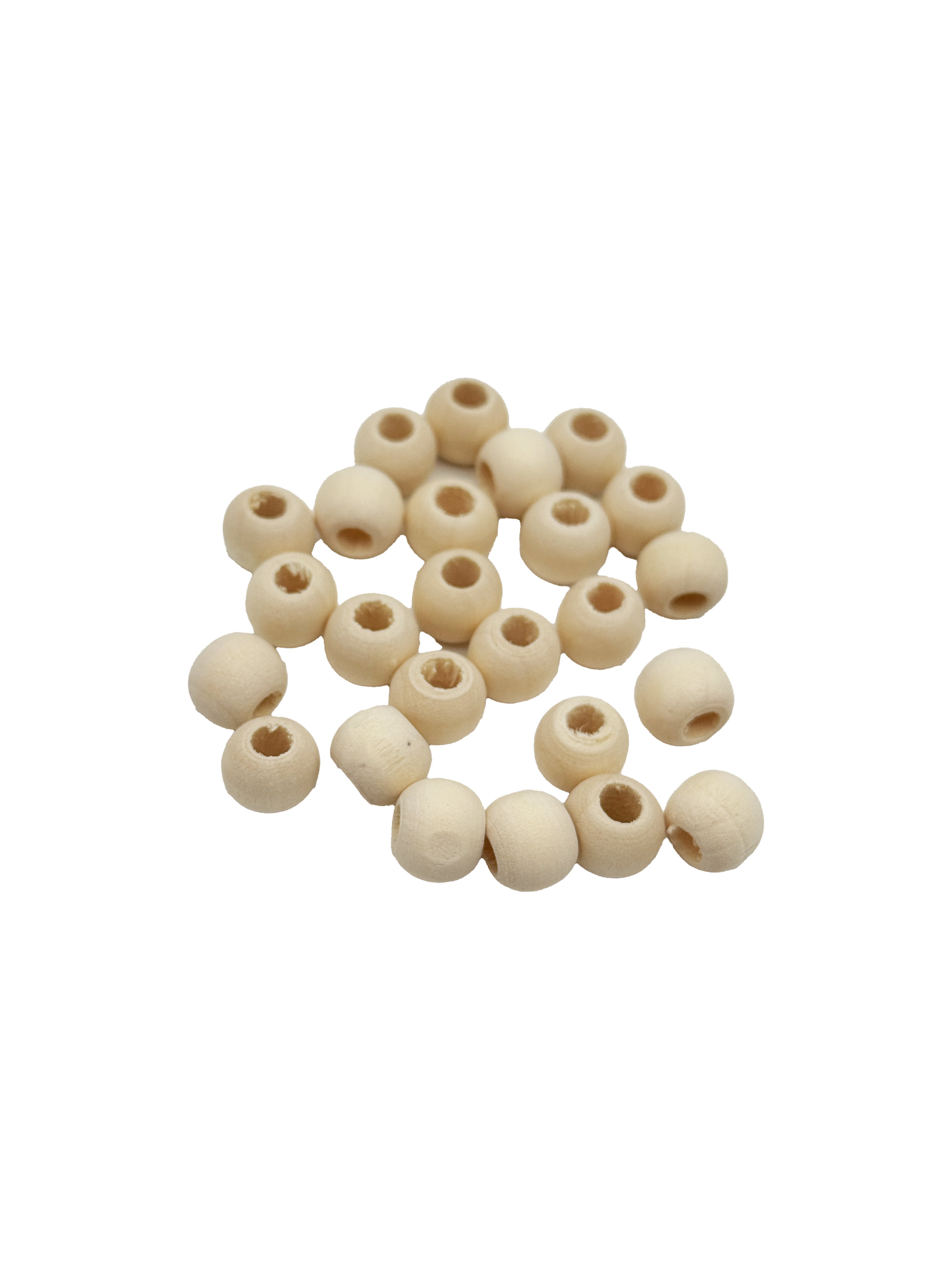 Dřevěné korálky Ø10 mm 30 g