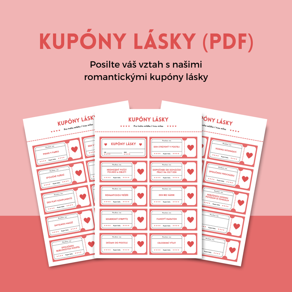 Kupóny lásky K TISKU
