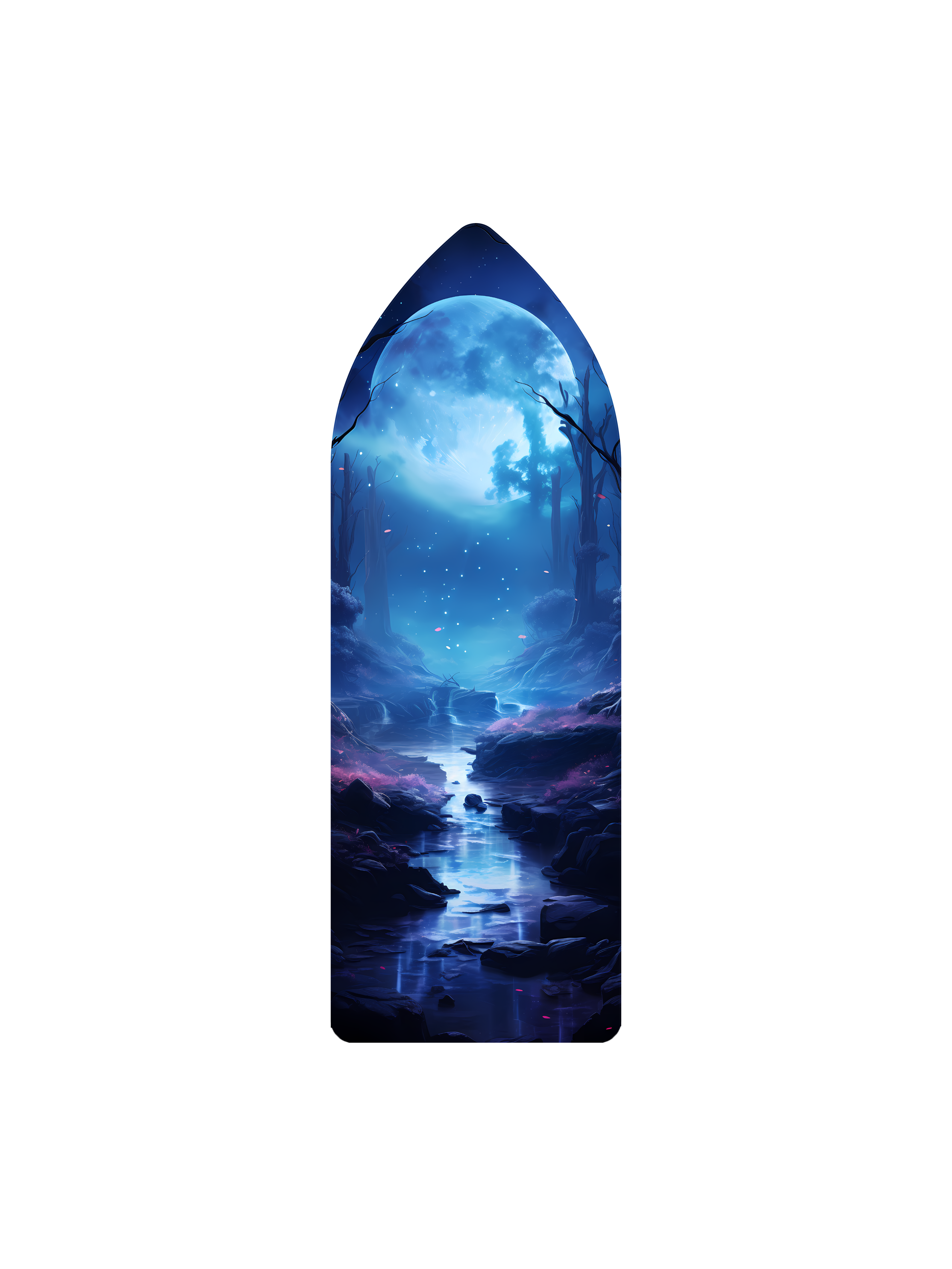 Záložka do knížky – Měsíční údolí