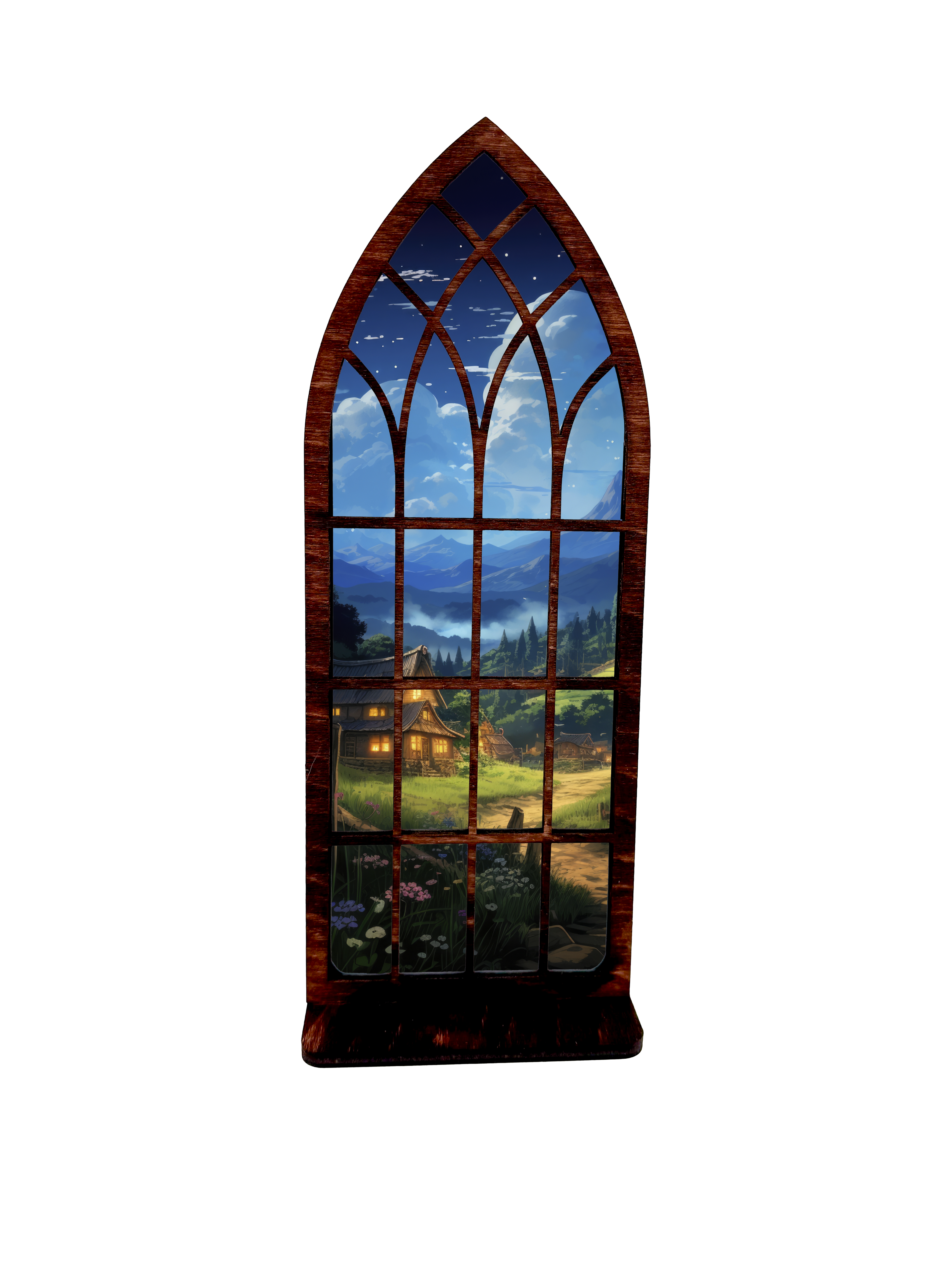 Záložka do knížky – Večer v horách