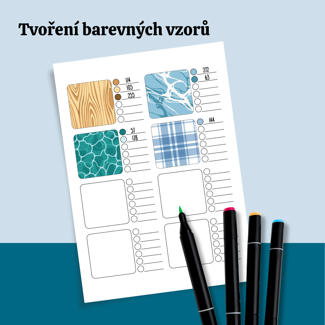 Pomocná sada k omalovánkám