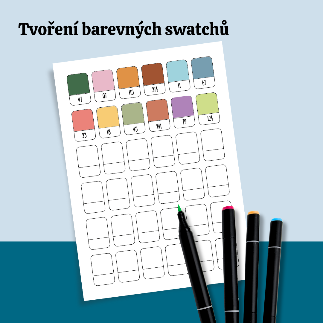 Pomocná sada k omalovánkám