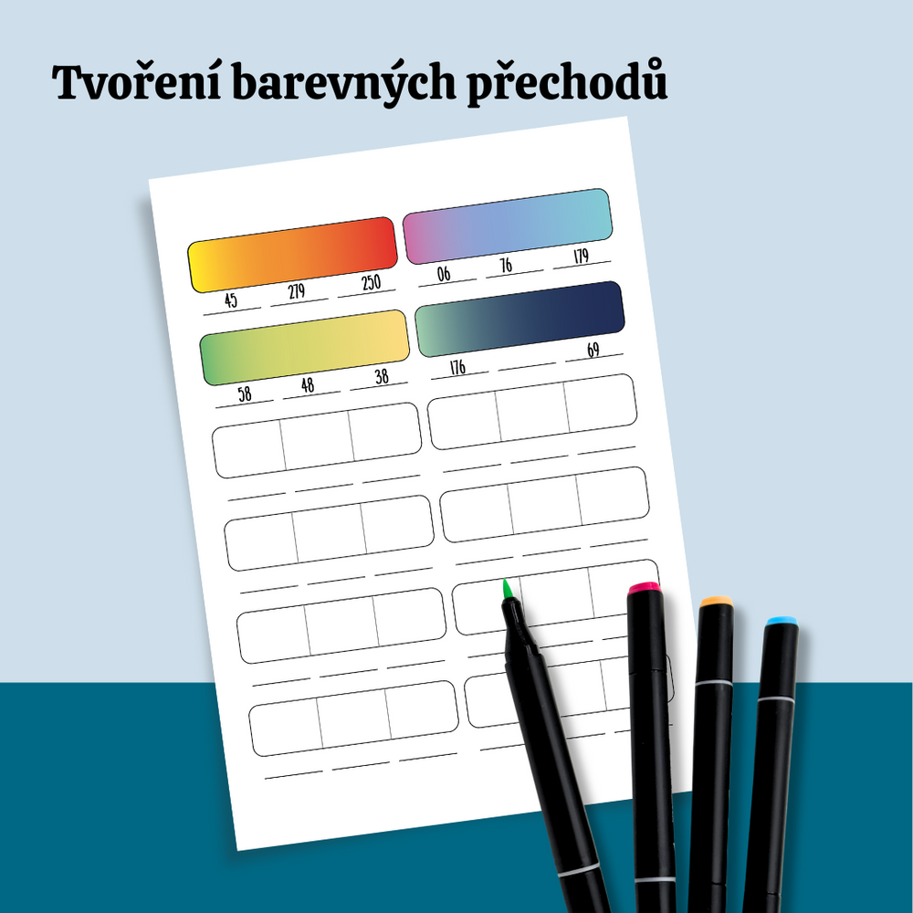 Pomocná sada k omalovánkám