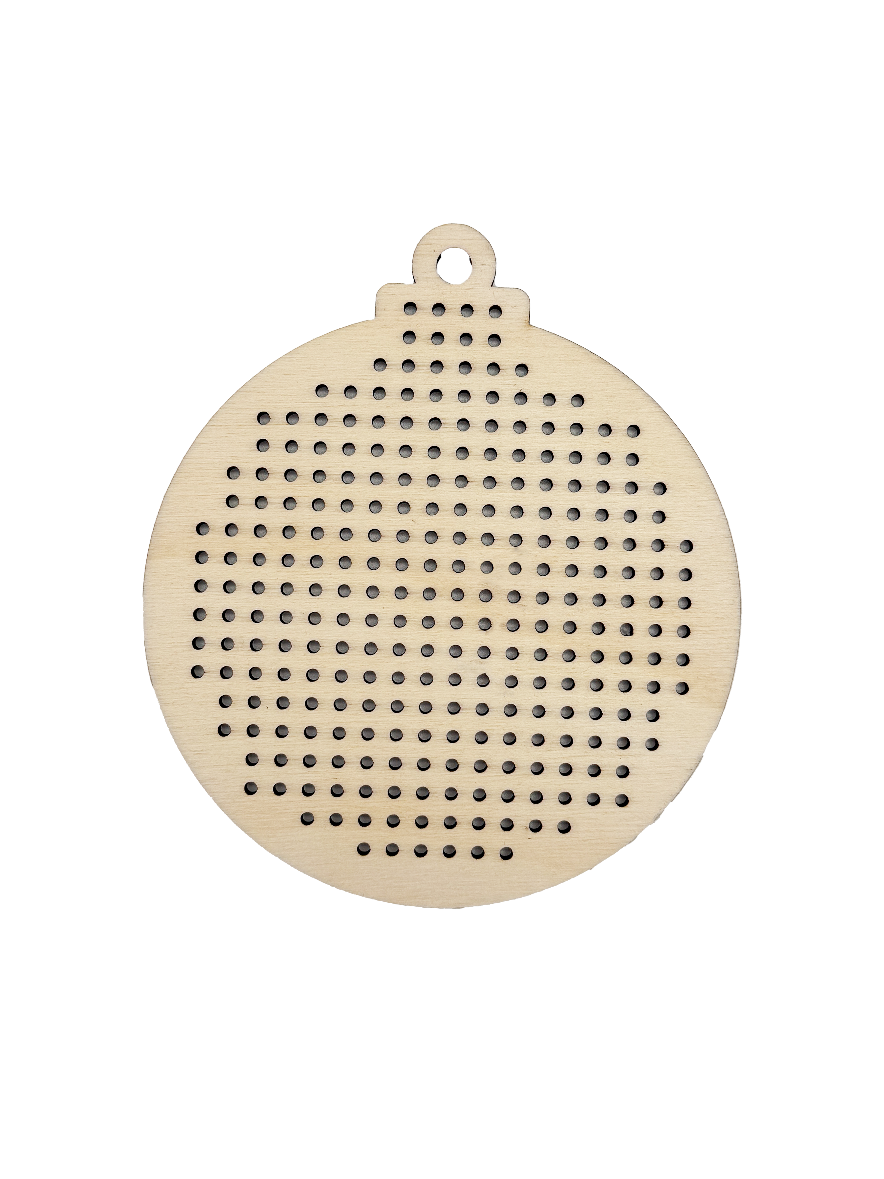 Dřevěná šablona na vyšívání – Baňka 2