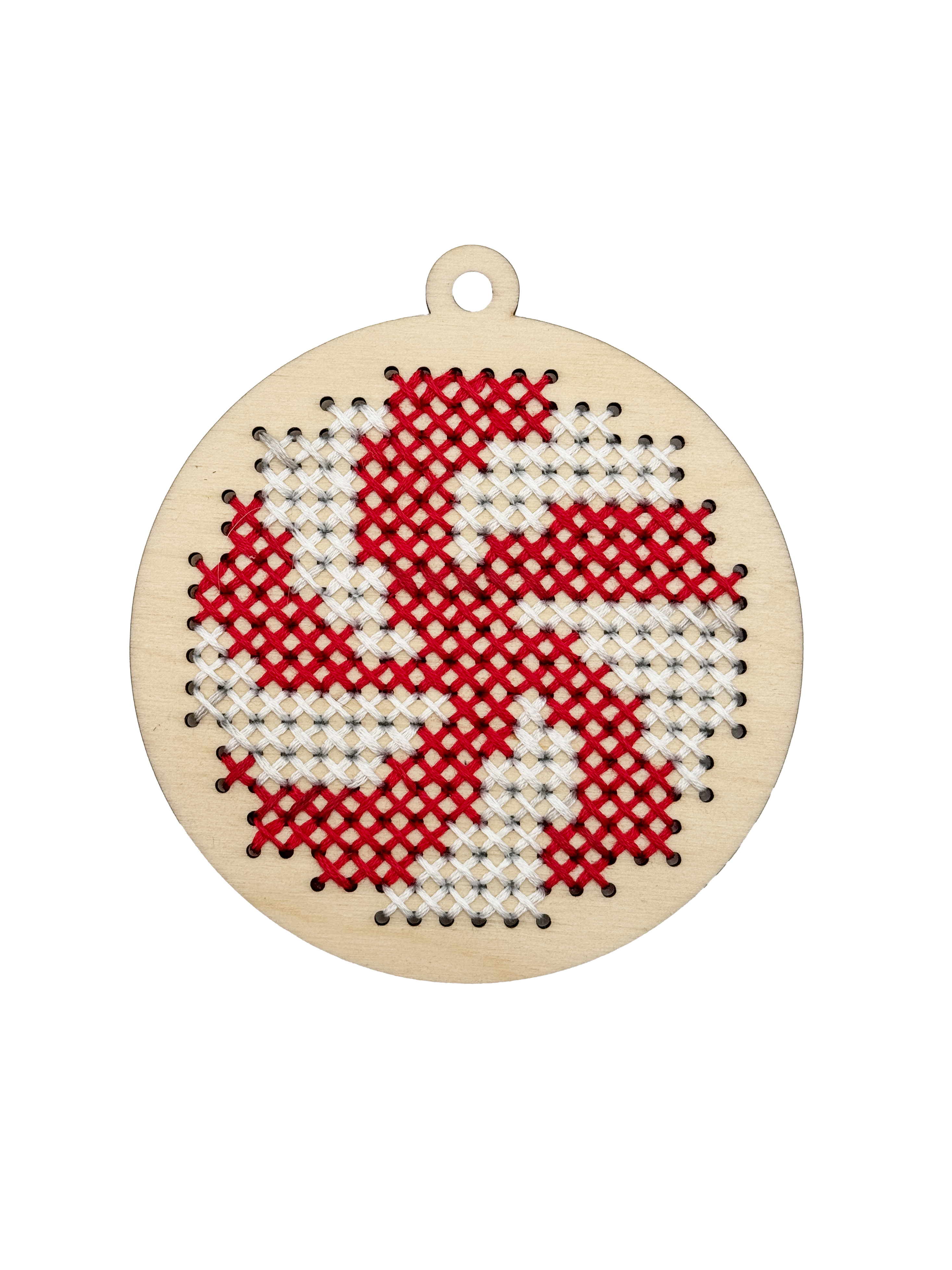 Dřevěná šablona na vyšívání – Baňka 1