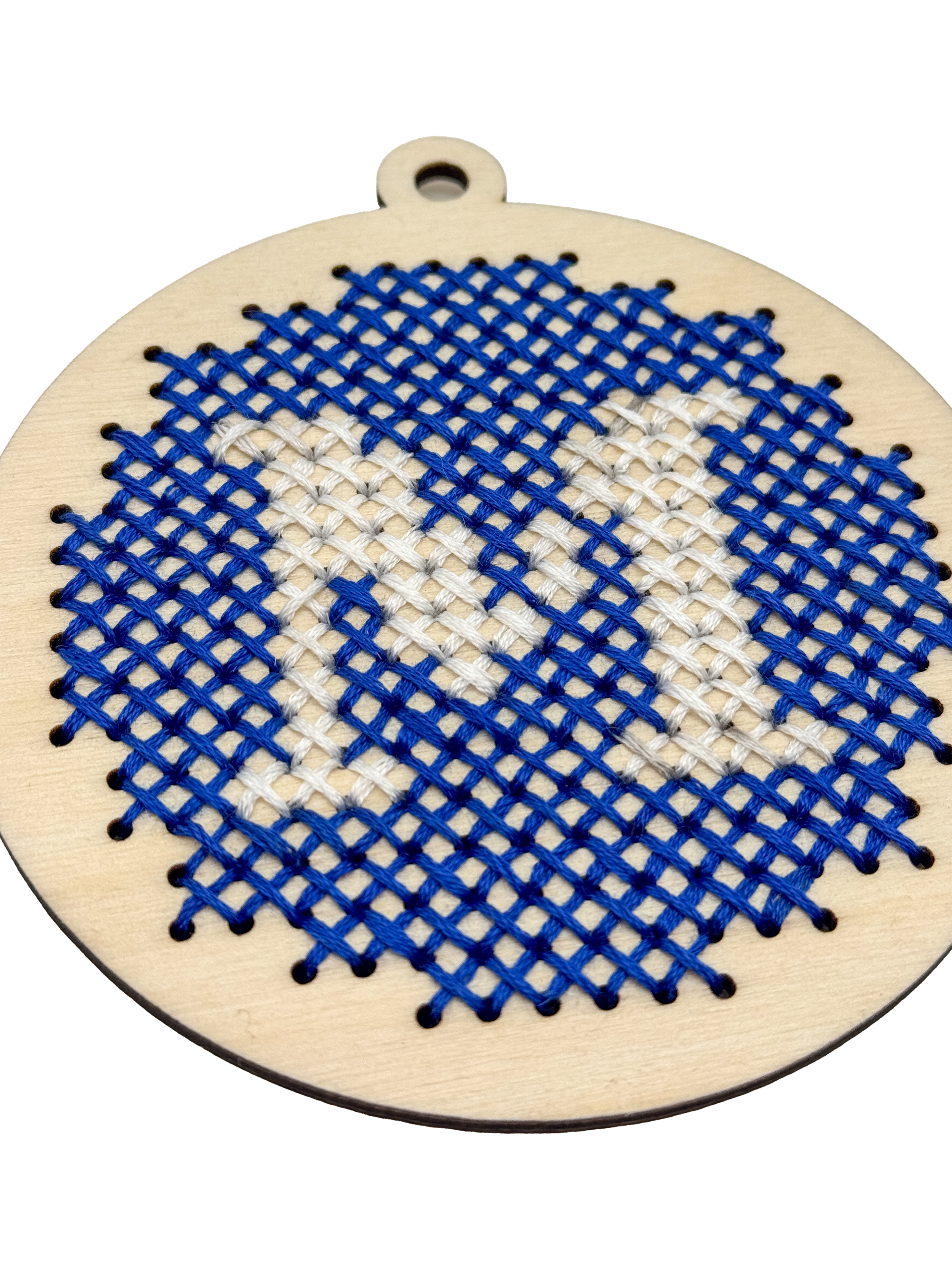 Dřevěná šablona na vyšívání – Baňka 1