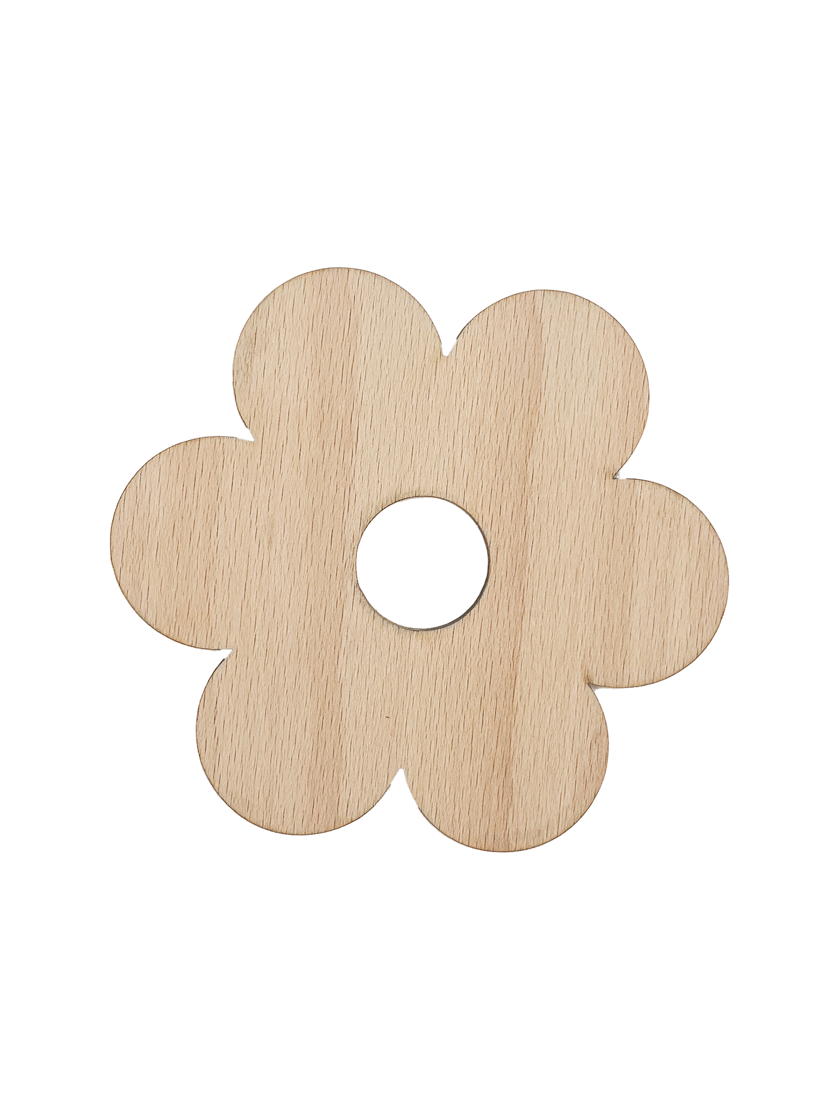 Dřevěný podtácek – Květina