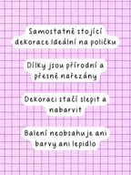 Dřevěná dekorace k dotvoření – Halloween domeček