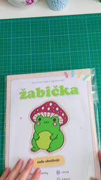 Kreativní sada k vybarvení – Žabička