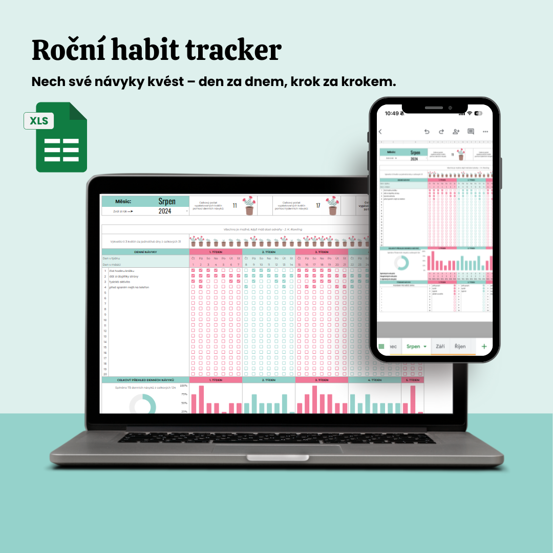 Roční habit tracker