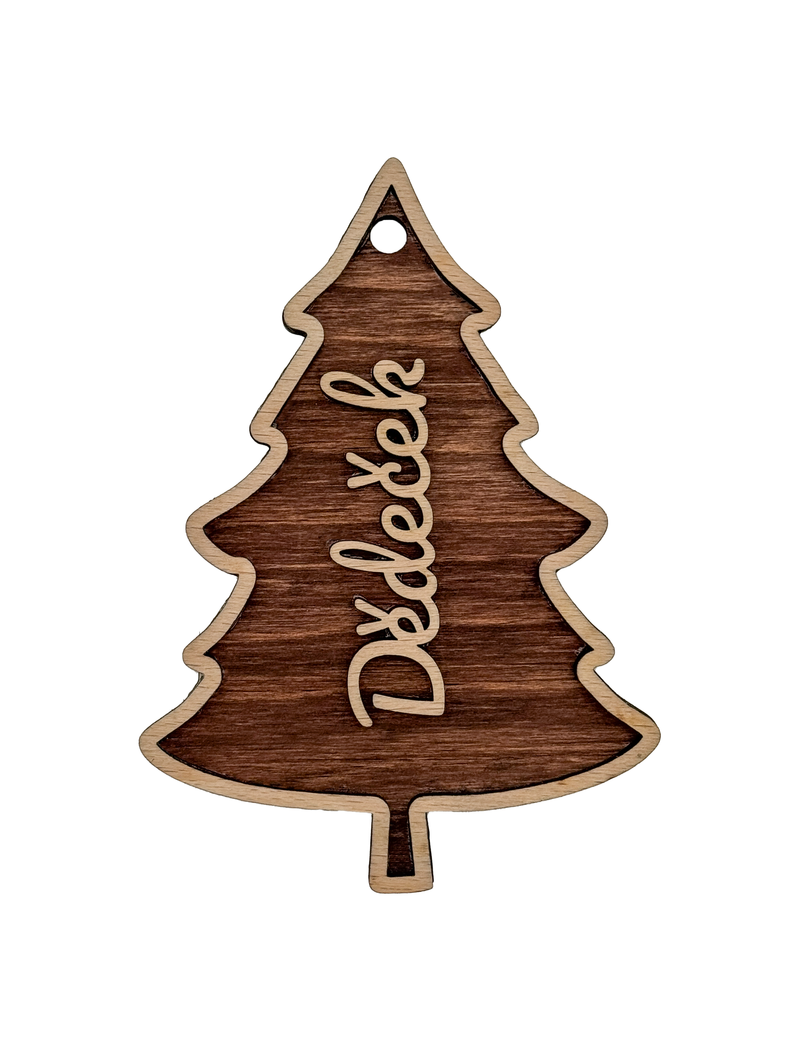 Dřevěná vánoční ozdoba – Dědeček