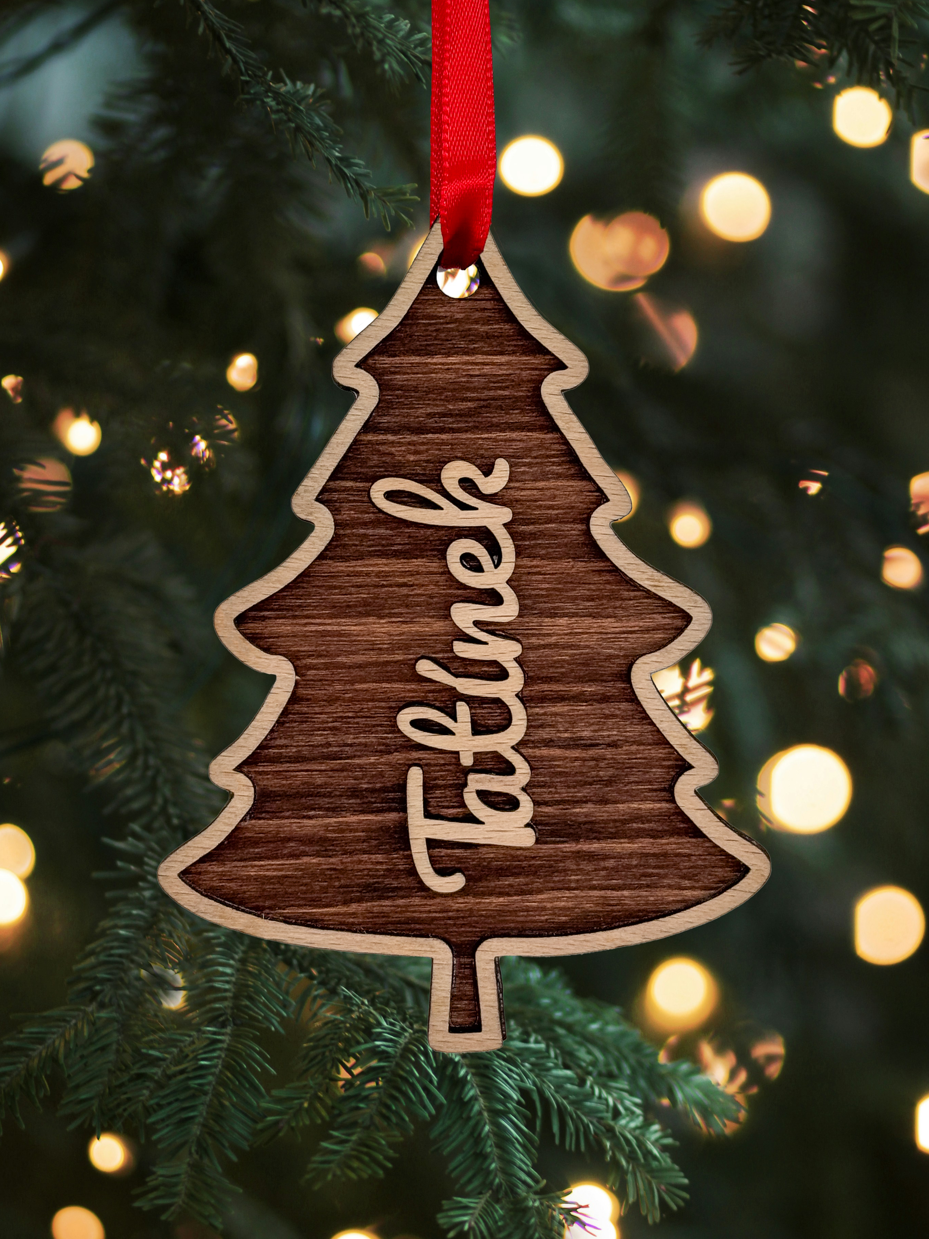 Dřevěná vánoční ozdoba – Tatínek