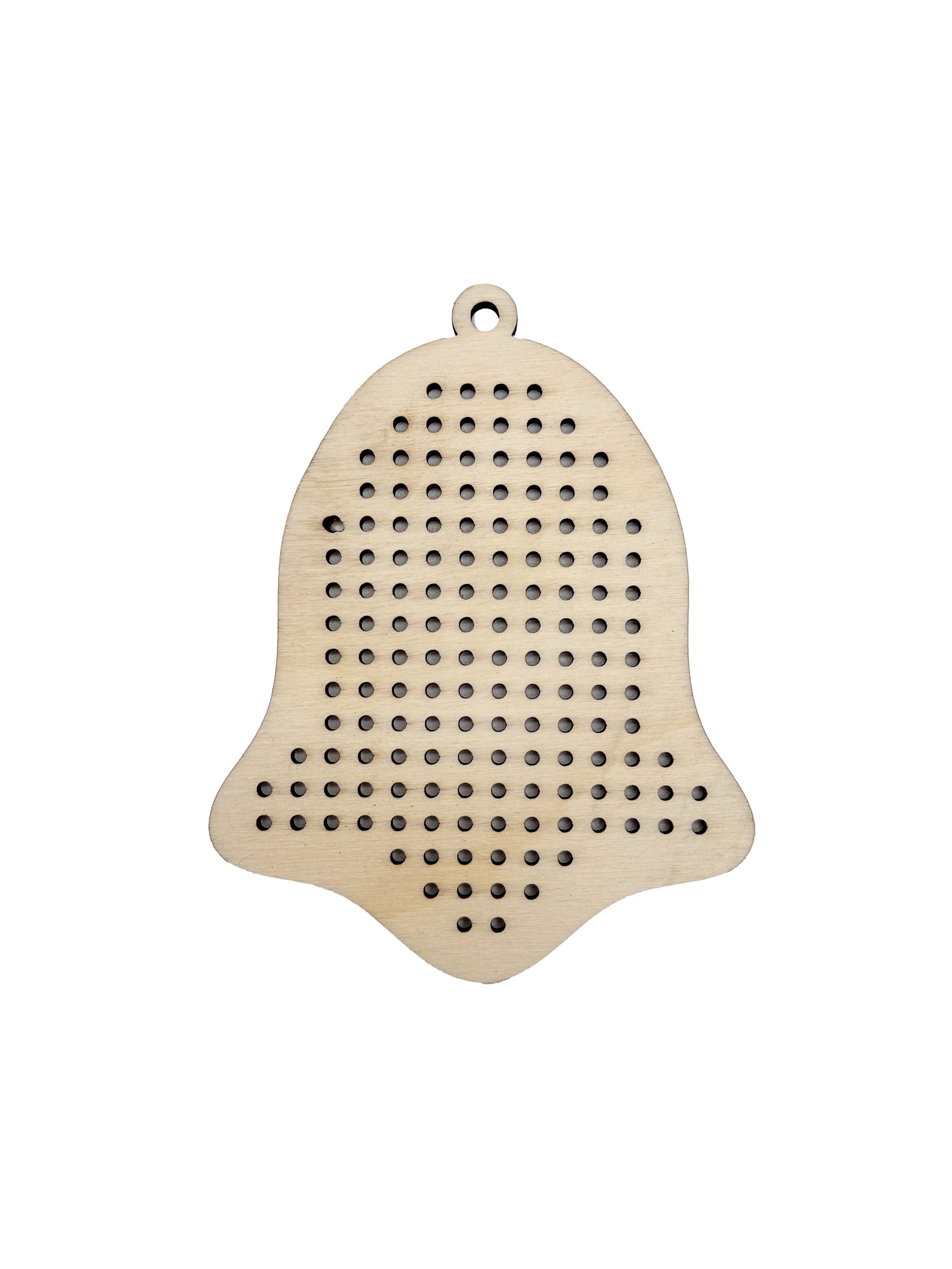 Dřevěná šablona na vyšívání – Zvoneček