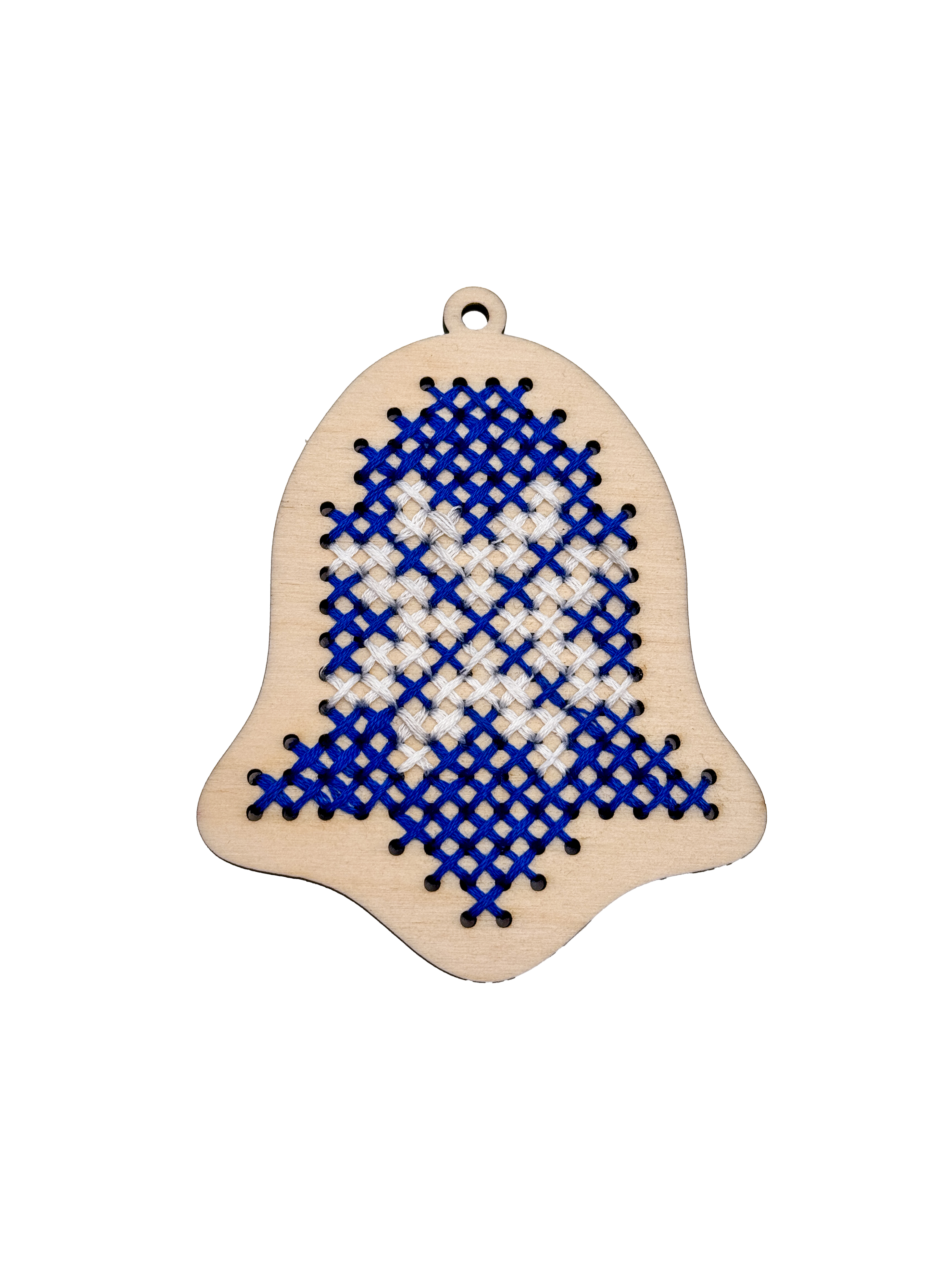 Dřevěná šablona na vyšívání – Zvoneček